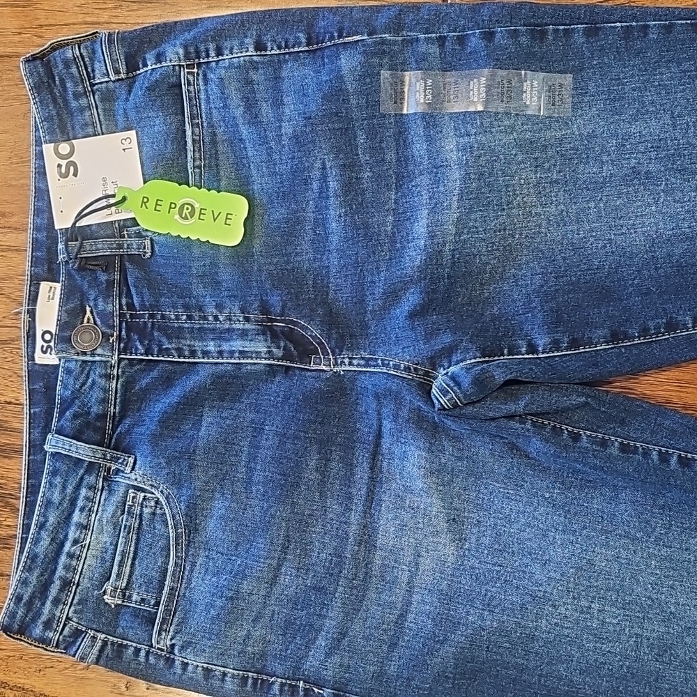 Nwt! So! Brand Juniors Jeans Size 13 - Picture 2 of 7